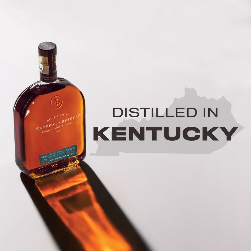 slide 6 of 11, Woodford Reserve Kentucky Straight Rye Whiskey - 750ml Bottle, 750 ml