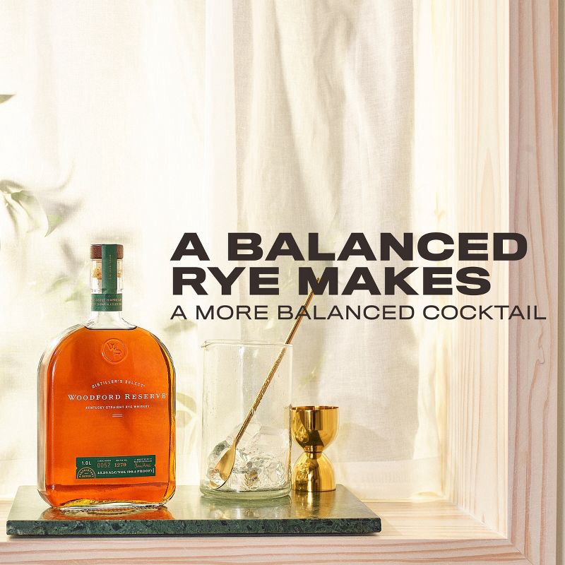 slide 9 of 11, Woodford Reserve Kentucky Straight Rye Whiskey - 750ml Bottle, 750 ml