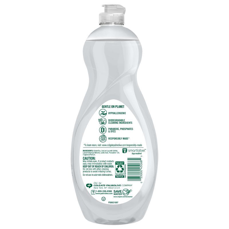 slide 2 of 11, Palmolive Ultra Pure + Clear Liquid Dish Soap - Spring Fresh Scent - 32.5fl oz, 32.5 fl oz