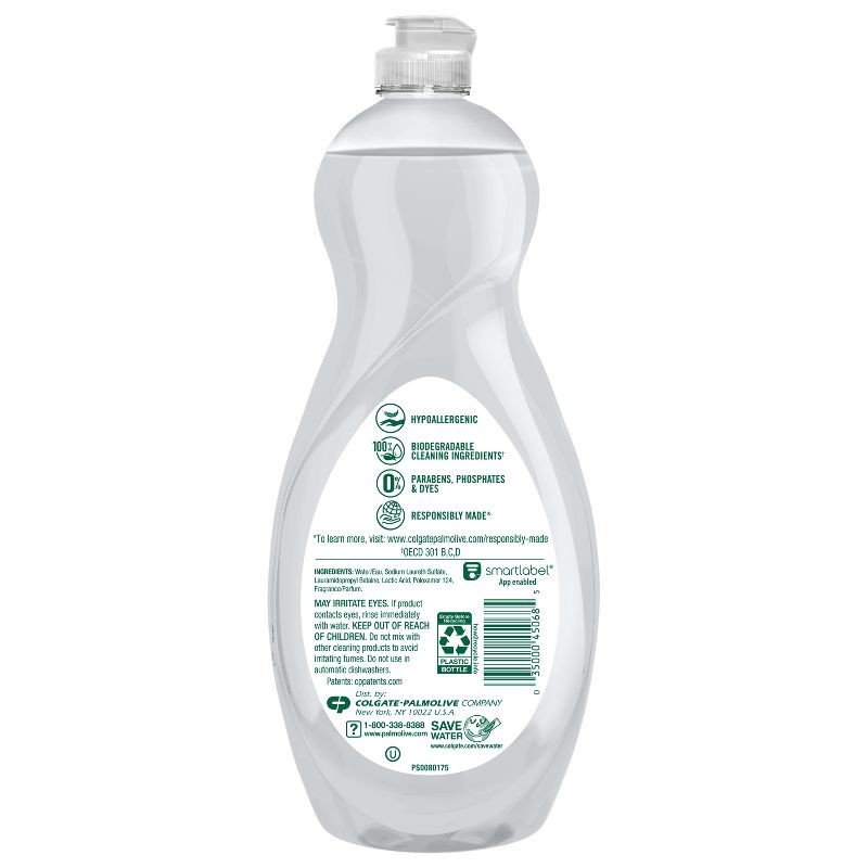 slide 9 of 11, Palmolive Ultra Pure + Clear Liquid Dish Soap - Spring Fresh Scent - 32.5fl oz, 32.5 fl oz