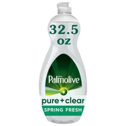 Palmolive Ultra Pure + Clear Liquid Dish Soap - Spring Fresh Scent - 32.5fl oz