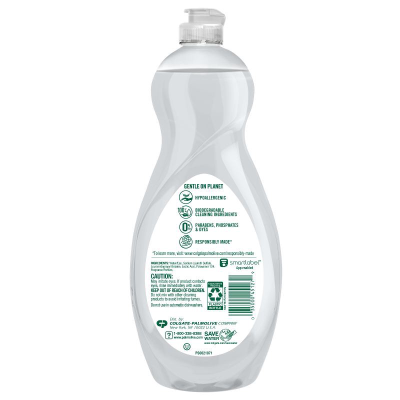 slide 9 of 12, Palmolive Ultra Pure + Clear Liquid Dish Soap - Lavender and Eucalyptus - 32.5 fl oz, 32.5 fl oz
