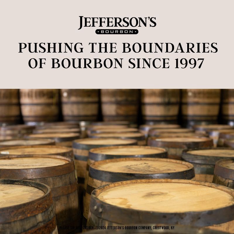 slide 6 of 9, Jefferson's Bourbon Whiskey - 750ml Bottle, 750 ml