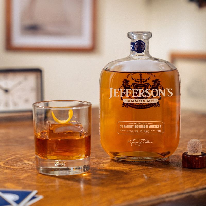 slide 7 of 9, Jefferson's Bourbon Whiskey - 750ml Bottle, 750 ml