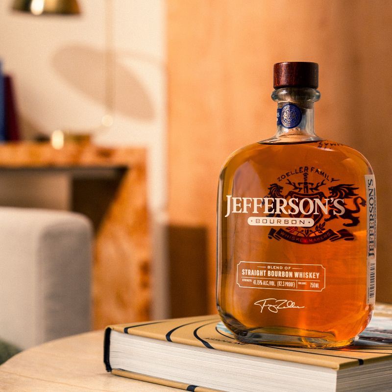 slide 8 of 9, Jefferson's Bourbon Whiskey - 750ml Bottle, 750 ml