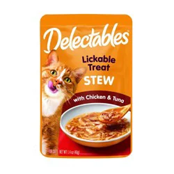 Delectables Stew Lickable Treats with Chicken & Tuna 1.4 oz