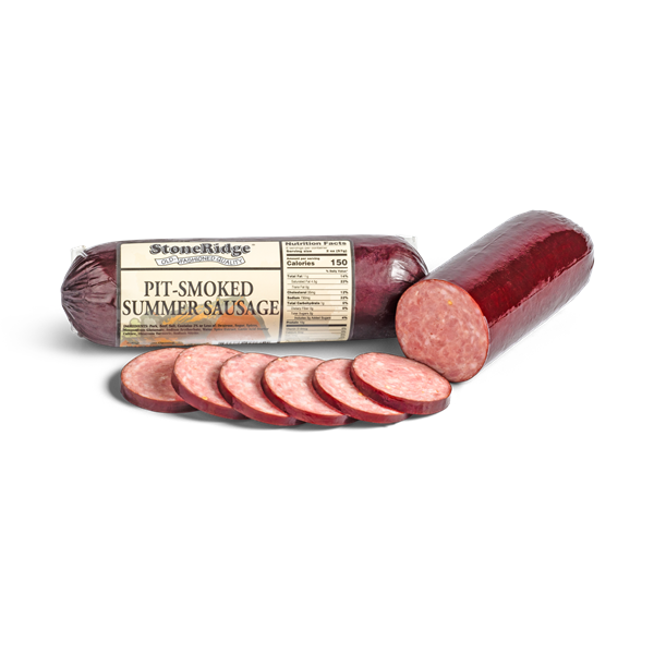 slide 1 of 1, Beef Summer Sausage, per lb