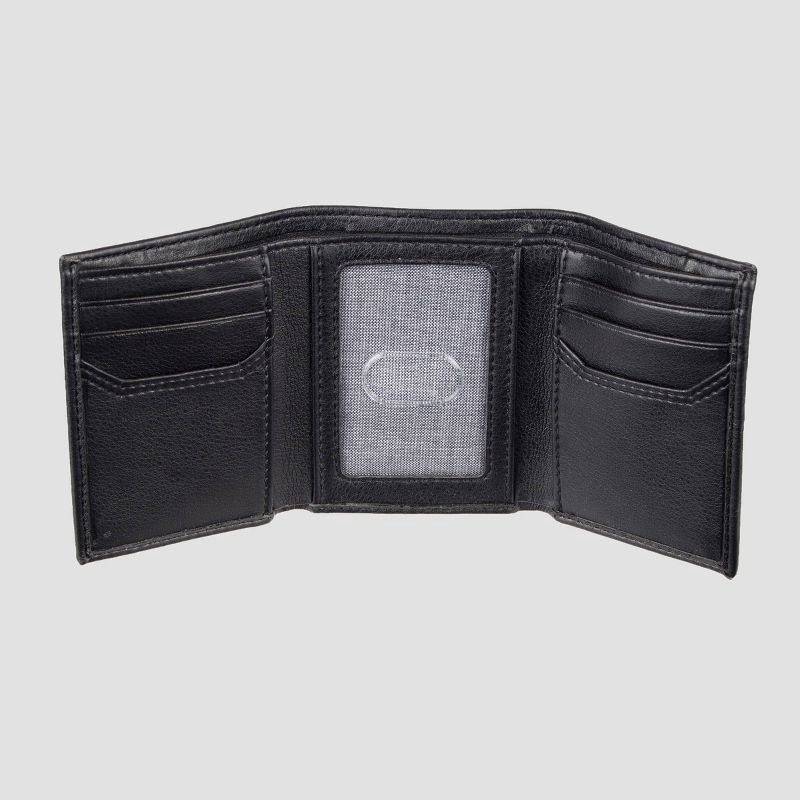 DENIZEN from Levi's RFID Trifold with Zipper Pocket Wallet - Black 1 ct ...