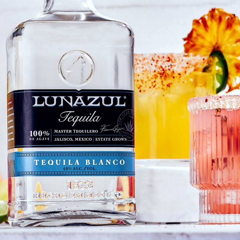 slide 10 of 12, Lunazul Blanco Tequila - 750ml Bottle, 750 ml