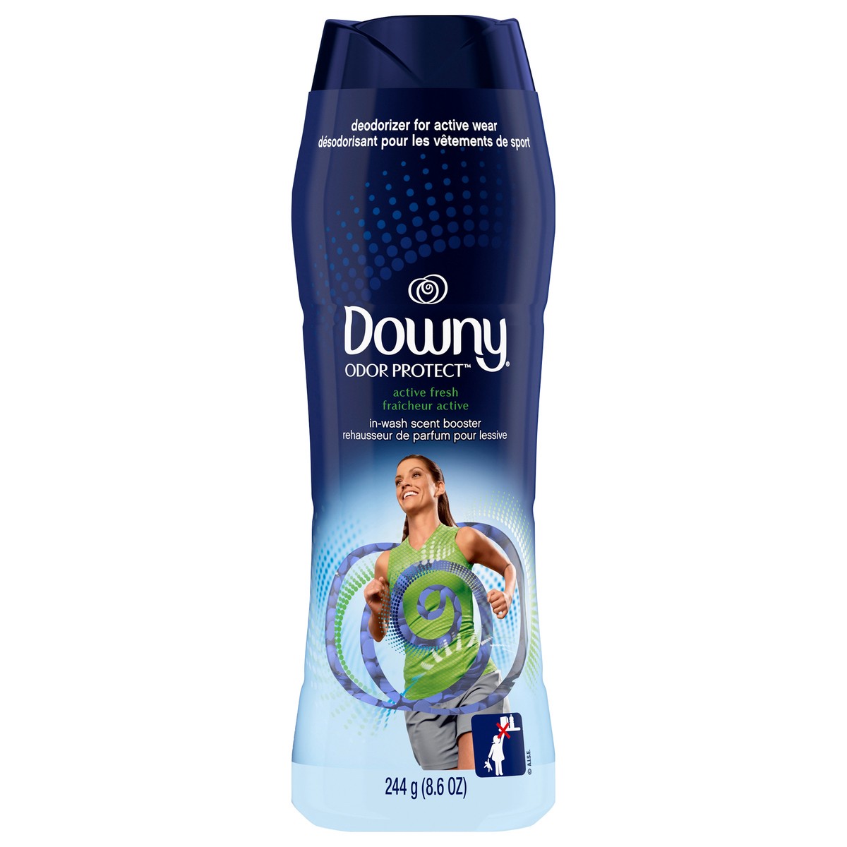 slide 1 of 4, Downy Fresh Odor Protect Scent Booster, 8.6 oz