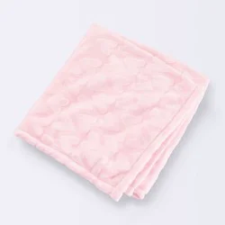 Hearts Plush Embossed Baby Blanket - Pink - Cloud Island