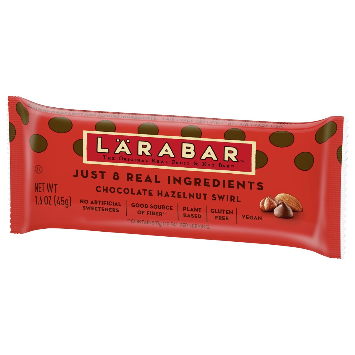 slide 11 of 12, LÄRABAR Chocolate Hazelnut Swirl Fruit & Nut Bar 1.6 oz, 1.6 oz