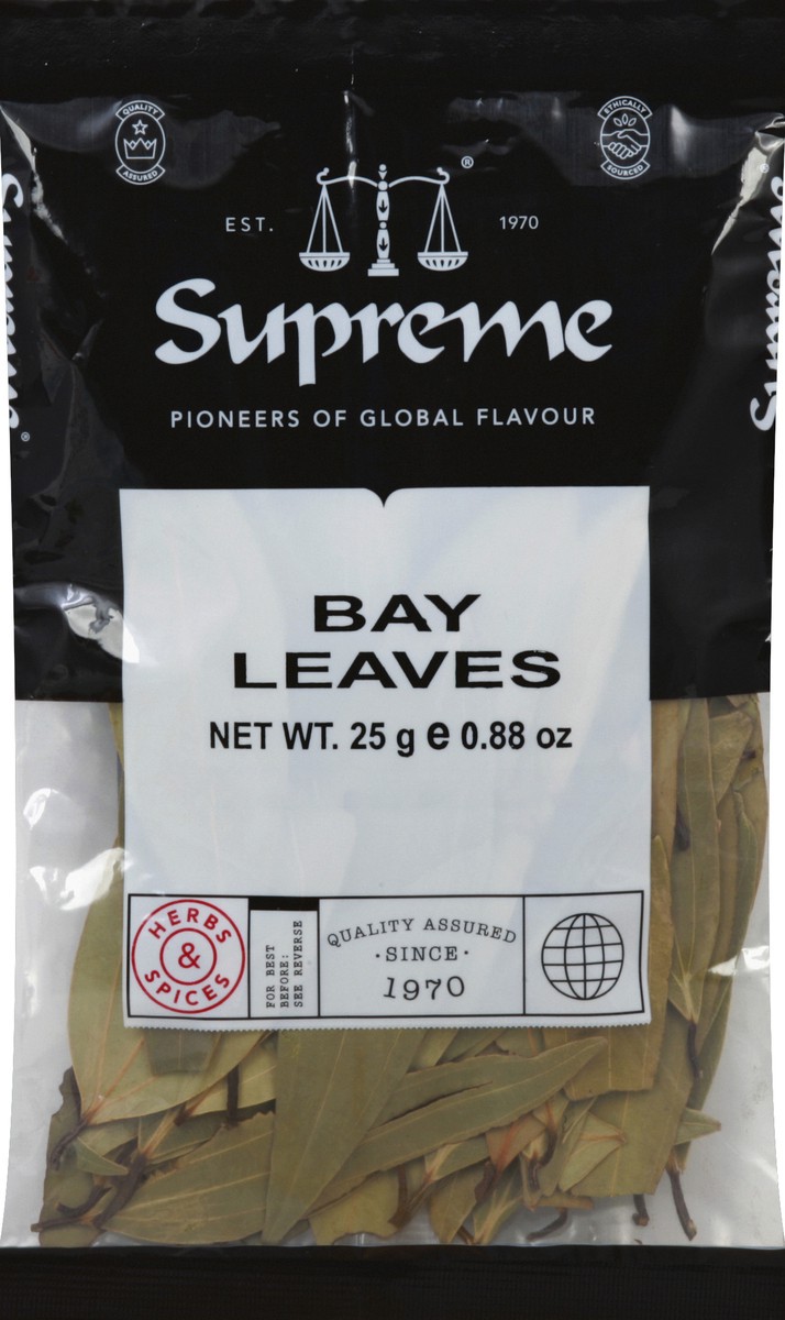slide 3 of 5, Supreme Bay Leaves - 25 g, 25 g