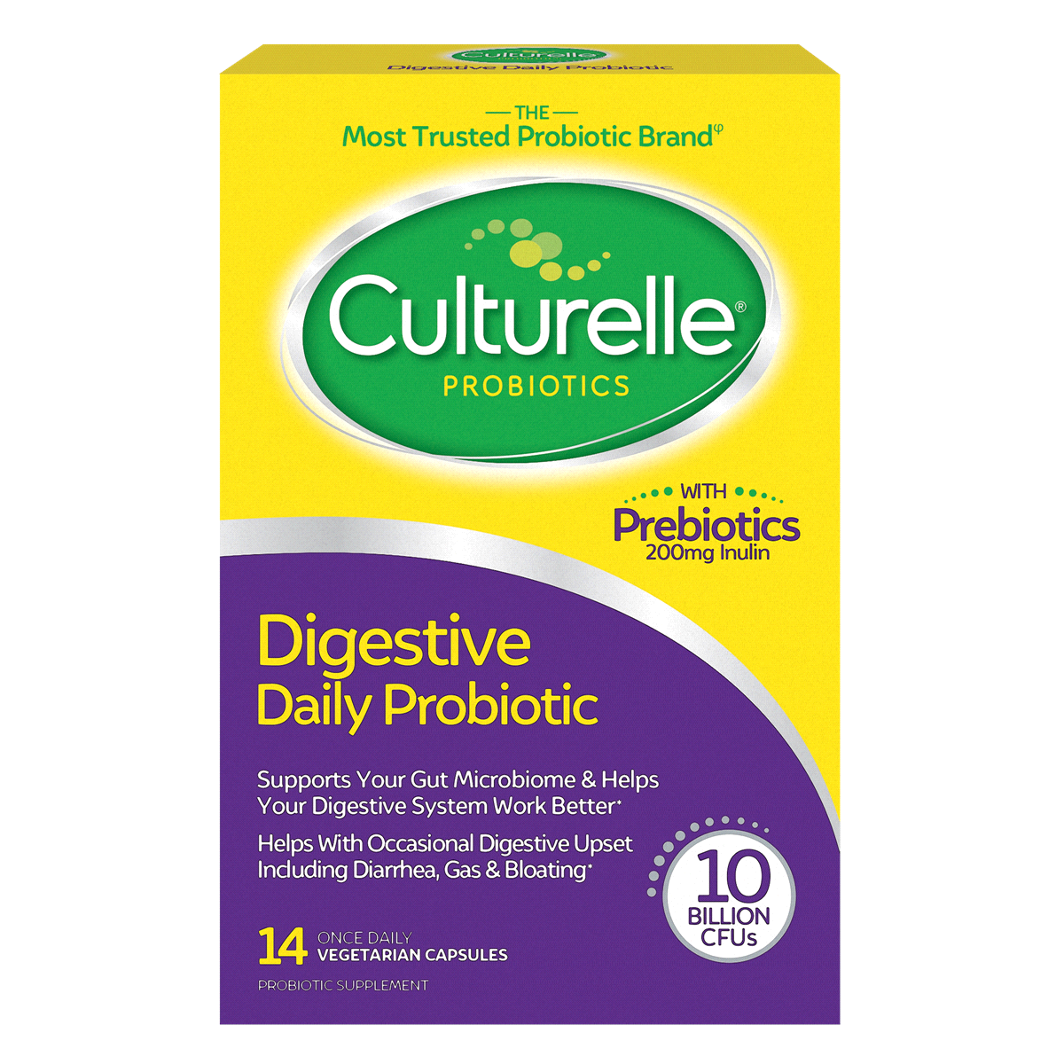 slide 1 of 1, Culturelle Digestive Daily Probiotic Capsules, 14 Ct, 1 ct