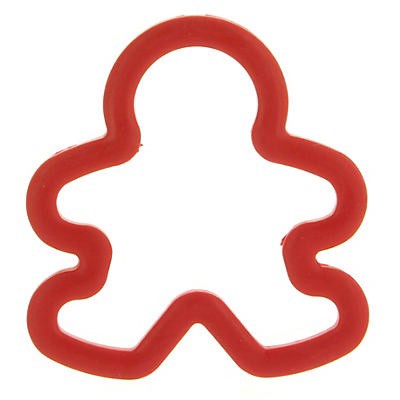 slide 1 of 1, Wilton Grippy Gingerbread Boy Cookie Cutter, 1 ct