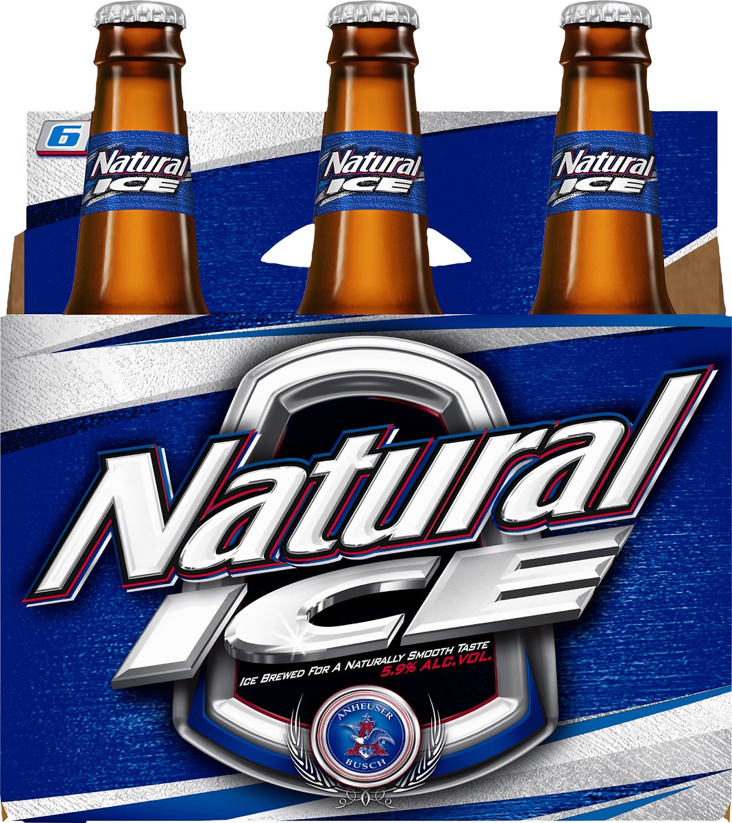 slide 2 of 8, Natural Light Beer 6 ea, 12 oz