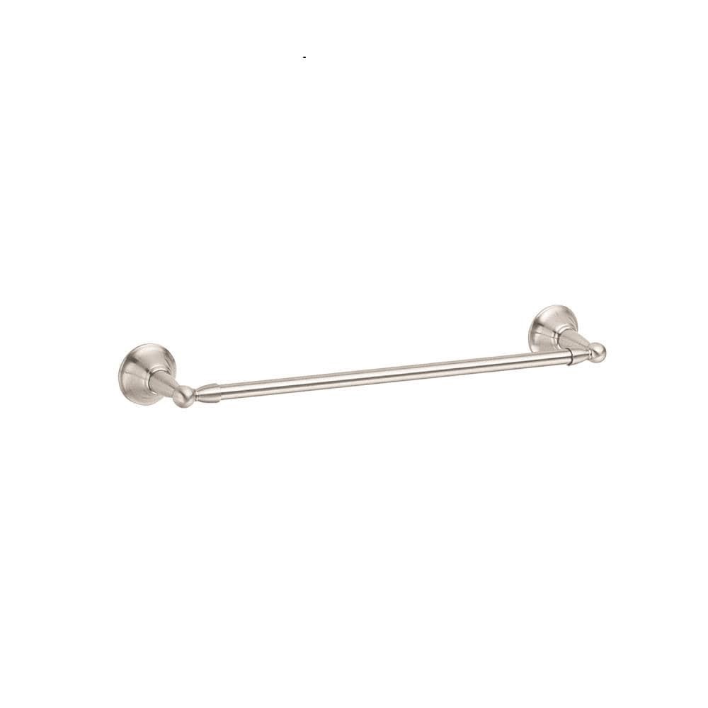 slide 1 of 5, Moen Inspirations Sage Collection Brushed Nickel Towel Bar, 18 in