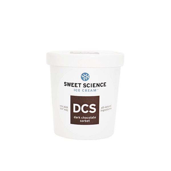 slide 1 of 1, Sweet Science Dark Choc Sorbet, 16 oz