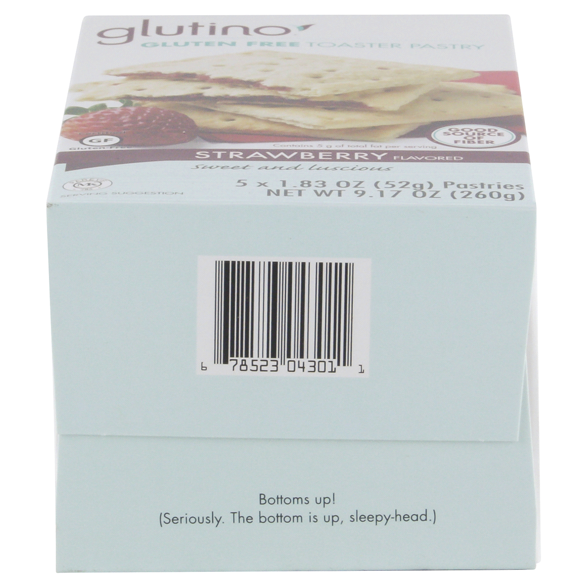 slide 5 of 5, Glutino Gluten Free Strawberry Flavored Toaster Pastry, 5 ct; 1.83 oz