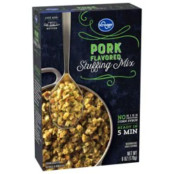 Kroger Pork Flavored Stuffing Mix