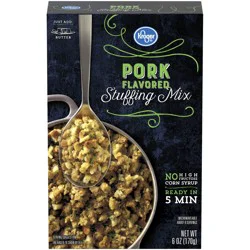 Kroger Pork Flavored Stuffing Mix