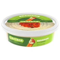 Lanata Edamame With Red Pepper Hummus