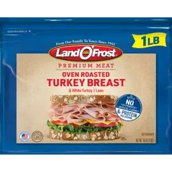 LAND O FROST Land O'Frost Premium Lunchmeat Sliced Oven Roasted Turkey