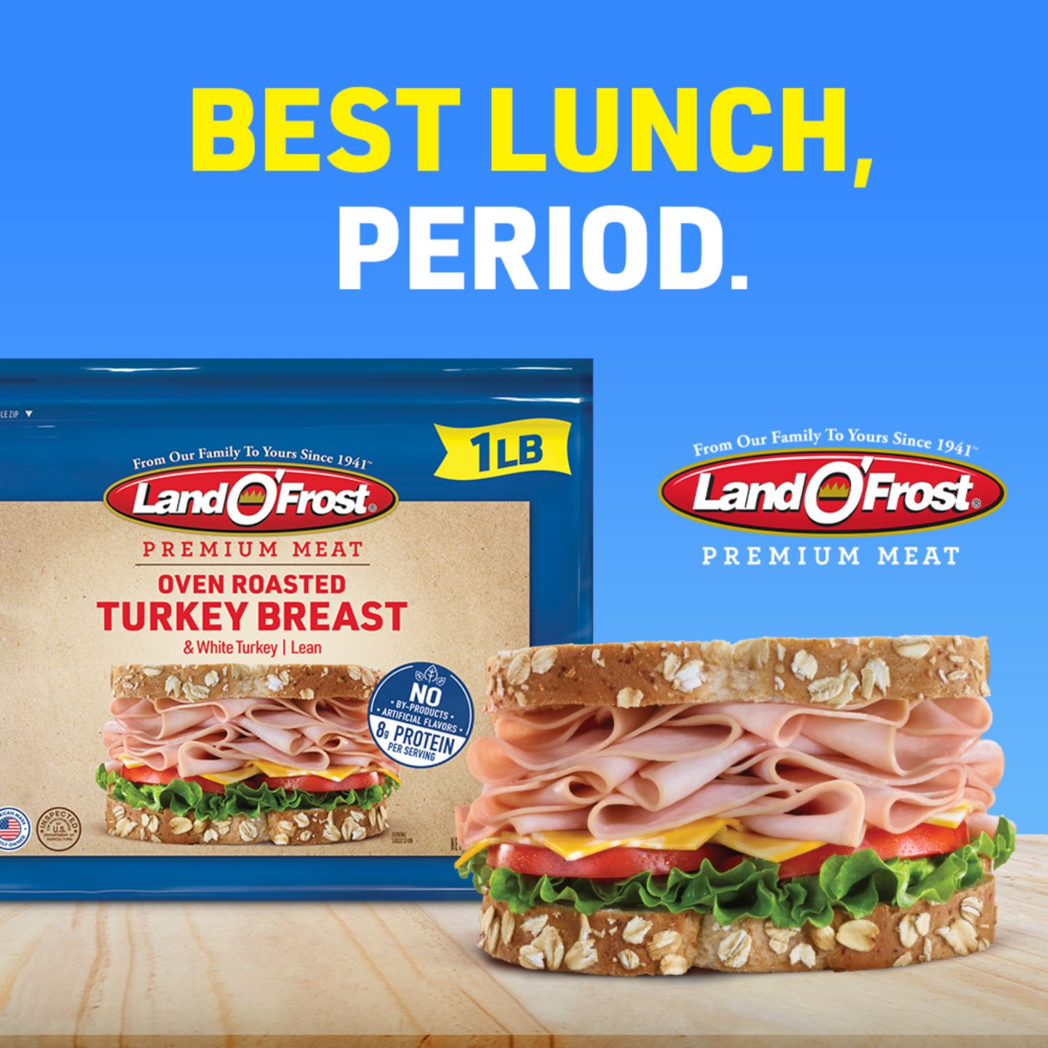 slide 6 of 6, Land O' Frost Premium Lunch Meat Roast Beef 10 oz, 10 oz