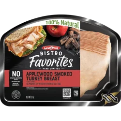 Land O' Frost Bistro Favorites Lunch Meat Applewood Smoked Turkey Breast 8 oz