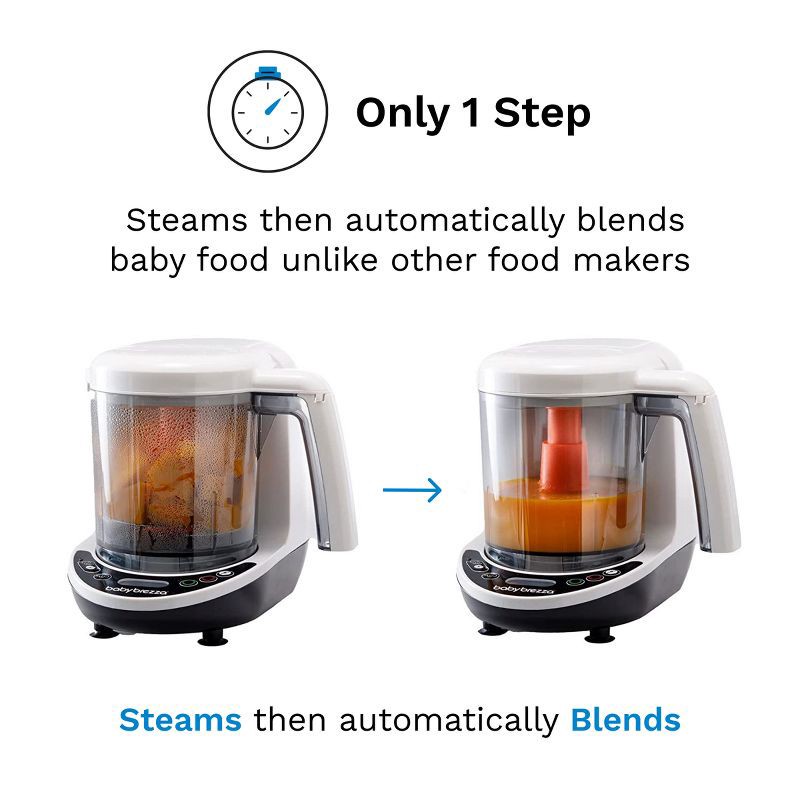 slide 2 of 10, Baby Brezza One Step Food Maker Deluxe, 1 ct