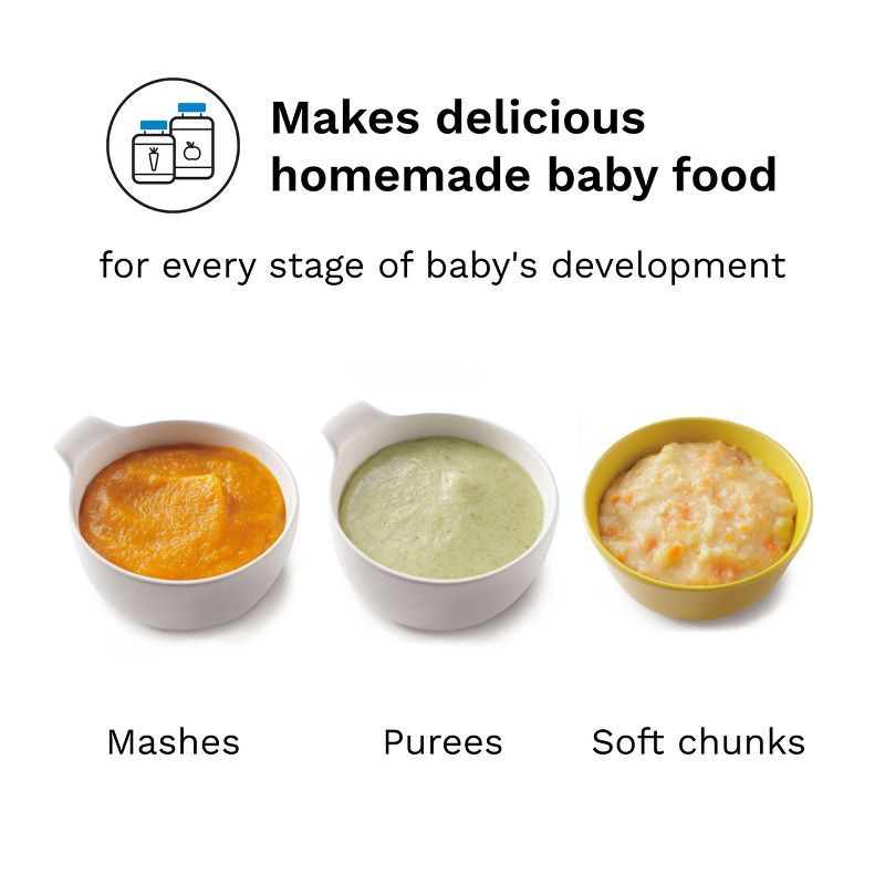slide 3 of 10, Baby Brezza One Step Food Maker Deluxe, 1 ct