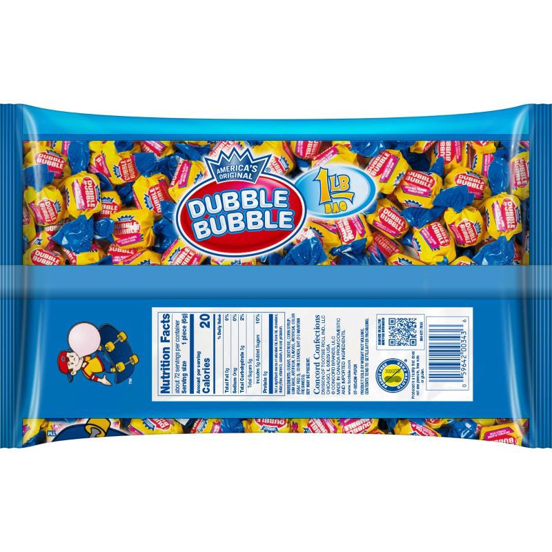 slide 2 of 4, Dubble Bubble Chewing Gum - 16oz, 16 oz