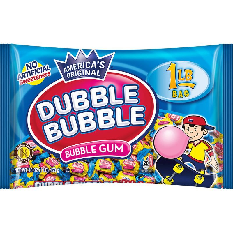 slide 1 of 4, Dubble Bubble Chewing Gum - 16oz, 16 oz