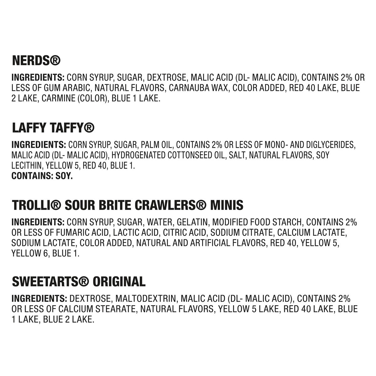 slide 9 of 14, Ferrara Assorted Candy Franken Favorites 43.89 oz 08231 158636 Halloween, 110 ct