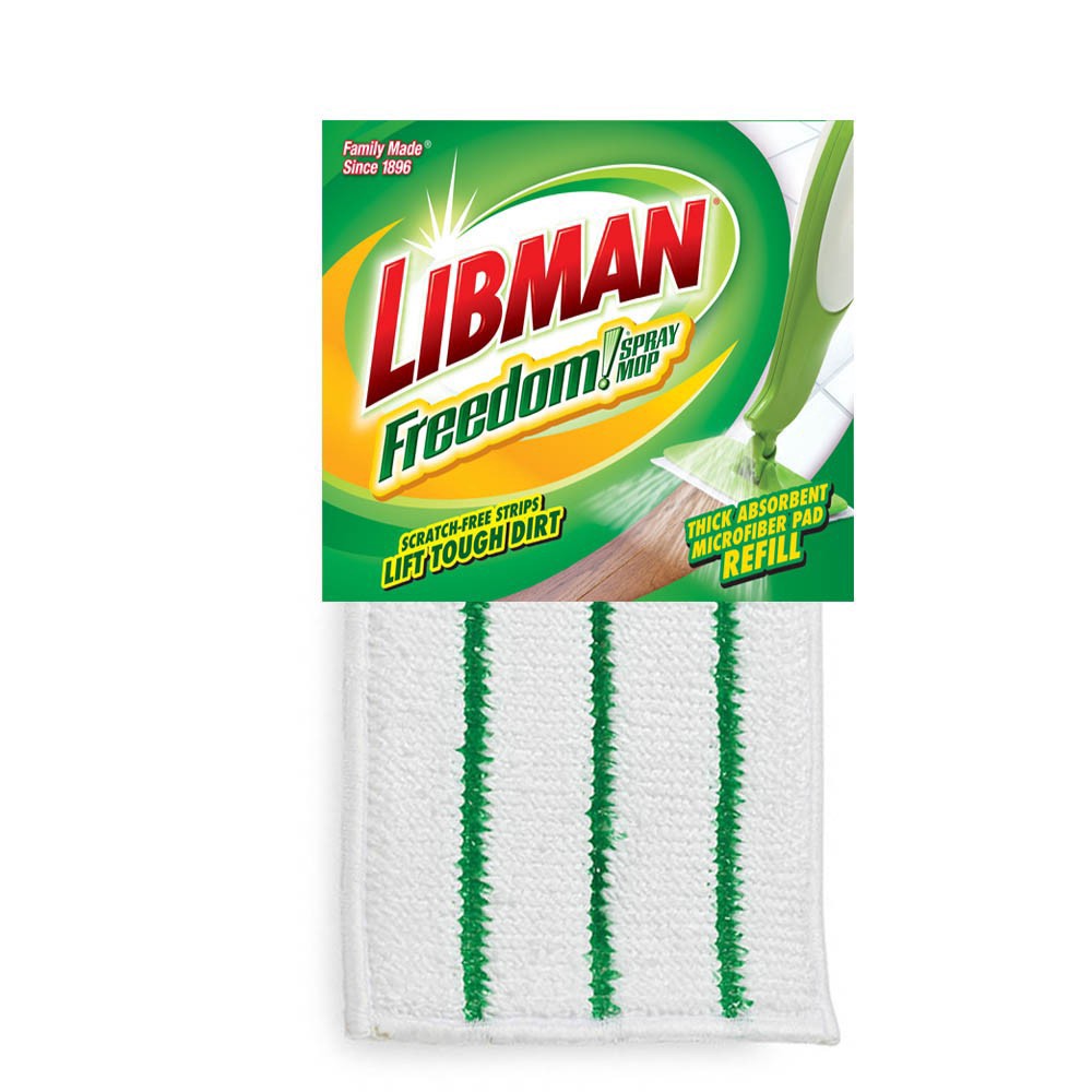 slide 1 of 2, Libman Freedom! Spray Mop Refill Microfiber Pad, 1 ct