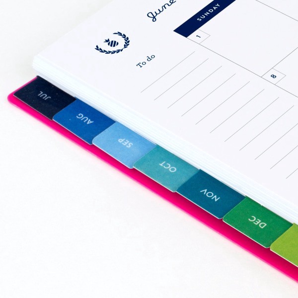 slide 5 of 8, 2024-2025 At-A-Glance Simplified By Emily Ley Weekly/Monthly Academic Planner, 5-1/2"" X 8-1/2"", Pink, July 2024 To June 2025, El27-200A, 1 ct