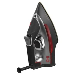 CHI Steam Iron - Gray: 1700W Ceramic Titanium Soleplate, Automatic Shut-Off, Pivoting Cord, Steam Burst, 2-Year Warranty
