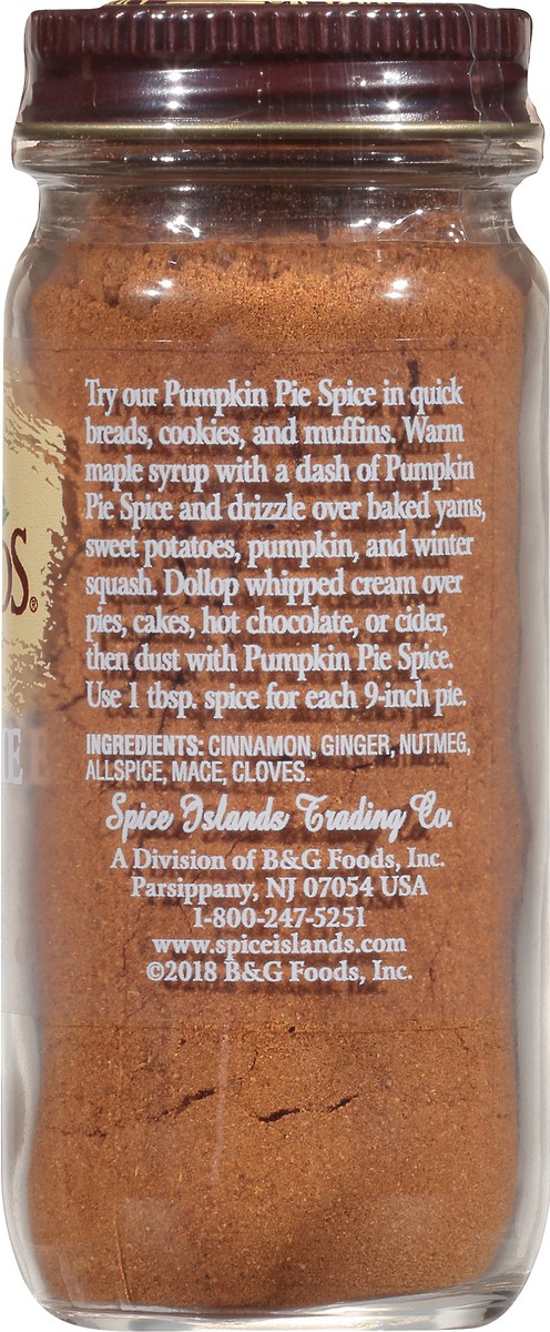 slide 5 of 11, Spice Islands Pumpkin Pie Spice 2 oz. Jar, 2 oz