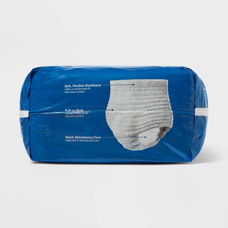 slide 3 of 3, Incontinence Underwear for Men - L/XL - 28ct - up&up™, 28 ct