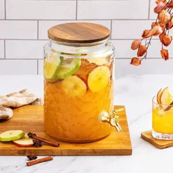 Hy-Vee Seasons 1.5 Gal. Glass Drink Dispenser