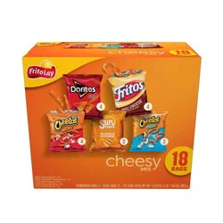Frito-Lay Variety Pack Cheesy Mix - 18ct