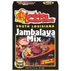 Louisiana Crawfish-Man's South Louisiana Jambalaya Mix 7.5 oz