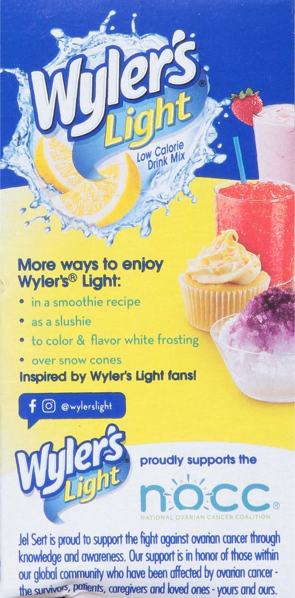 slide 6 of 9, Wyler's Light Low Calorie Assorted Drink Mix Variety Pack - 40 ct, 40 ct