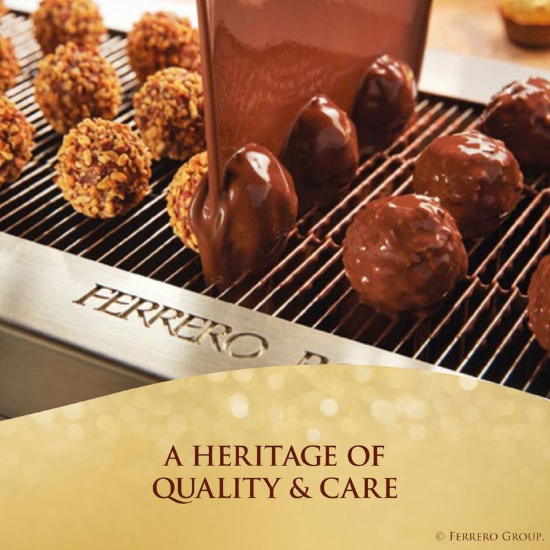 slide 4 of 8, Ferrero Rocher Fine Hazelnut Chocolate Candy - 7oz/16ct, 7 oz, 16 ct