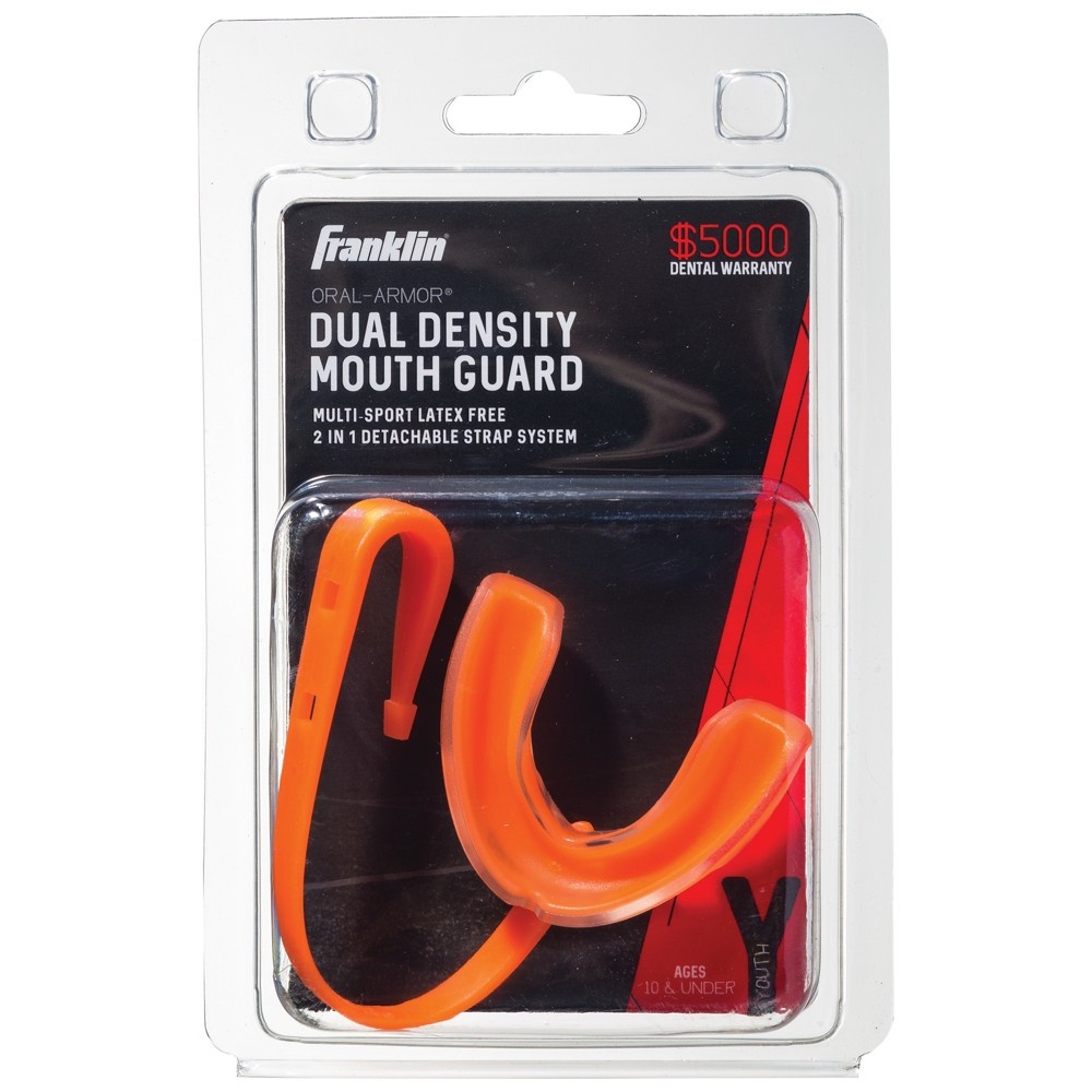 slide 4 of 4, Franklin Youth Dual Density Mouth Guard, 1 ct