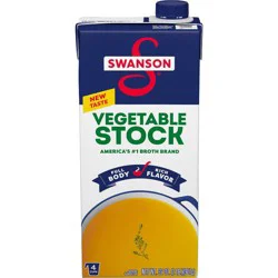 Swanson 100% Natural Gluten Free Vegetable Cooking Stock - 32 fl oz
