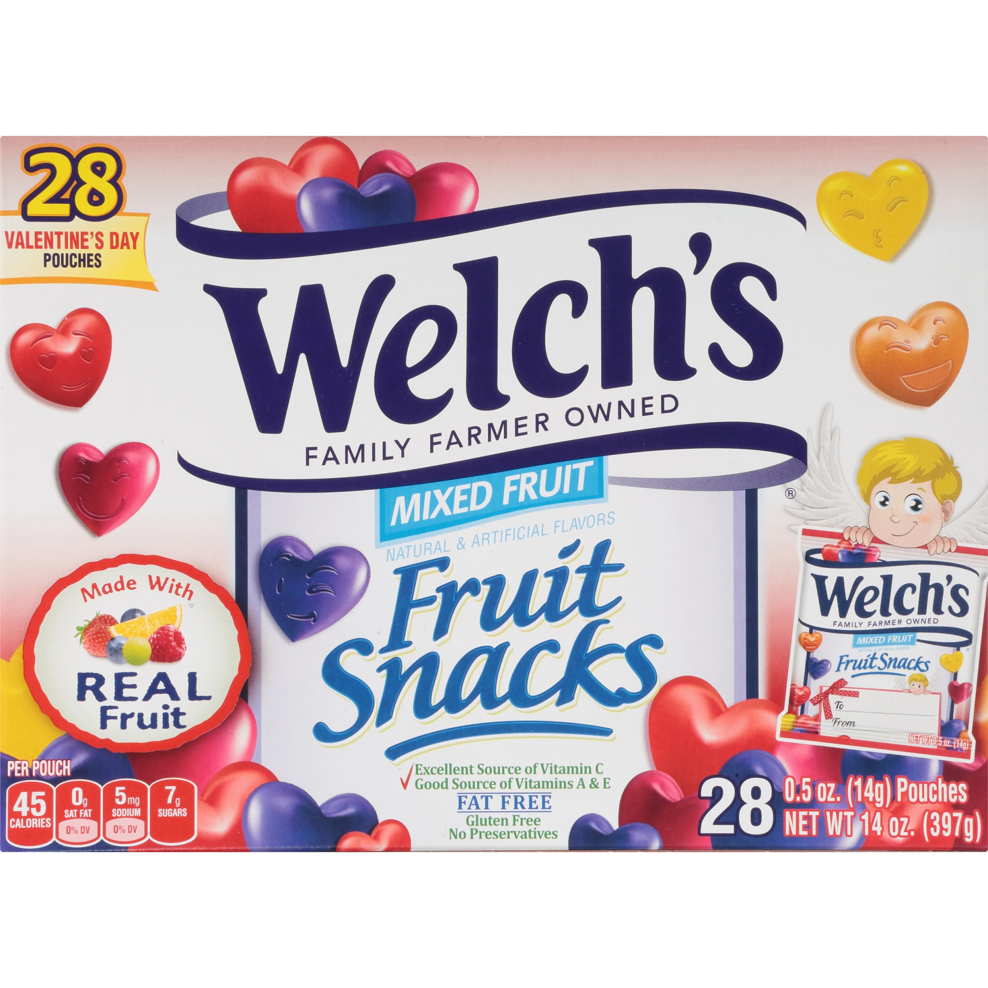 Welch's Easter Shaped Mixed Fruit Snacks 28 ct