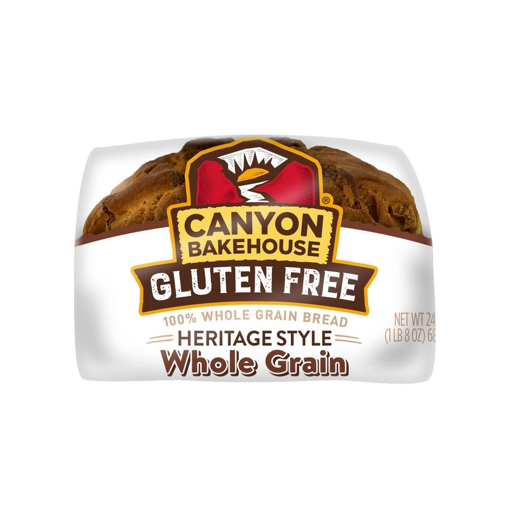 slide 3 of 8, Canyon Bakehouse Gluten Free Heritage Whole Grain Bread - 24oz, 24 oz