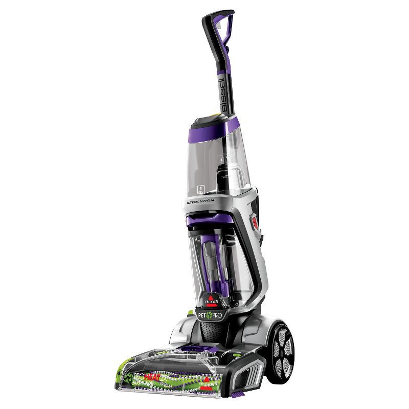 slide 3 of 13, BISSELL ProHeat 2X Revolution Pet Pro Plus Carpet Cleaner 1986 11" Cleaning Path Purple, 1 ct