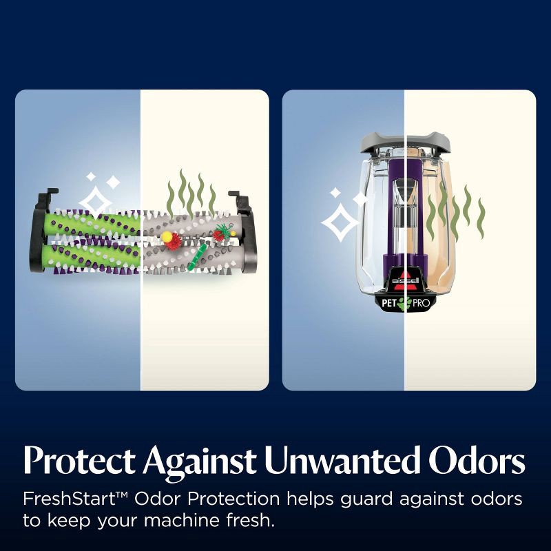 slide 5 of 9, BISSELL ProHeat 2X Revolution Pet Pro Plus Carpet Cleaner 1986 11" Cleaning Path Purple, 1 ct